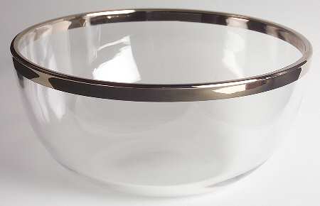 Classic Platinum 9" Hostess Bowl