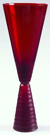 Pure Red Fluted Champagne