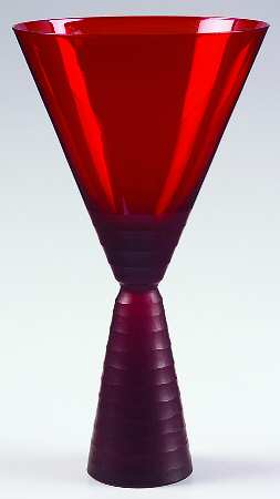 Pure Red Wine Glass