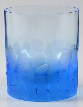 Pebbles Dark Blue Double Old Fashioned