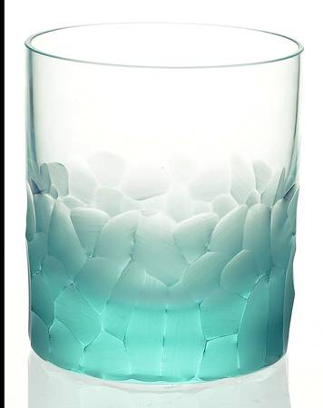 Pebbles Turquoise Double Old Fashioned