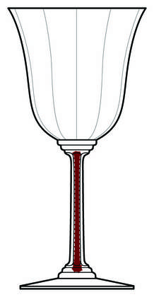 Fontanne Red Clear by Morgantown