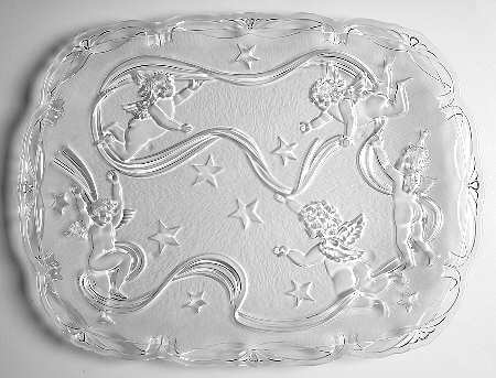 Cherubs 16" Rectangular Platter