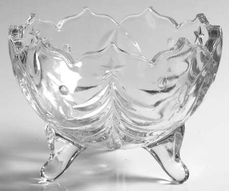 Holiday Evergreen 3-Footed Open Candy Dish