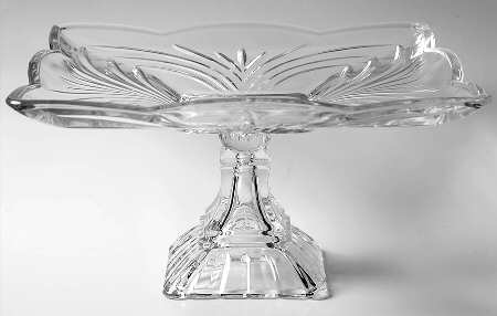 Mandarin Court 11" Diameter Pedestal Cake Stand No Dome