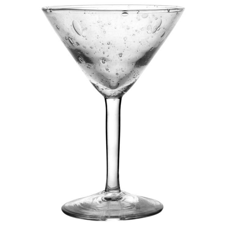 Bellini- Bubble Series Martini Glass