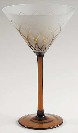 Cheers Artistry Tapestry Martini Glass