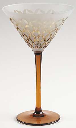 Cheers Artistry Tapestry Martini Glass