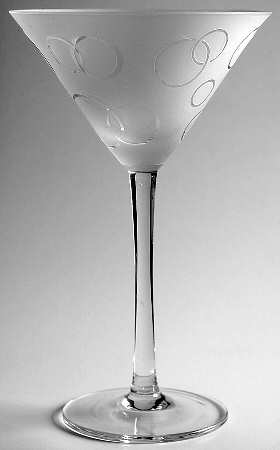 Cheers Artistry Quilt Martini Glass