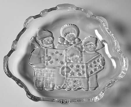 Carolers Collection Sweet Meat Dish