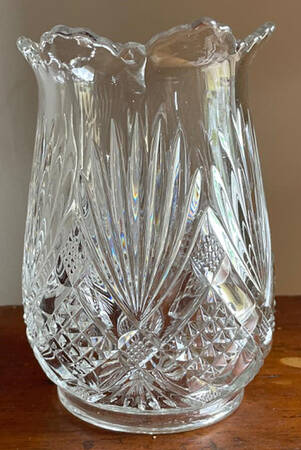 Champion Clear Celery Vase