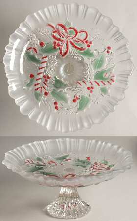 Festive Wreath Footed Bon Bon