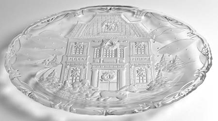 Winter Wonderland 15" Round Platter