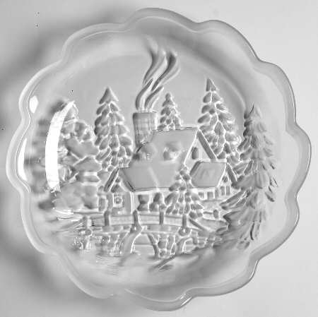 Winter Wonderland Open Candy Dish