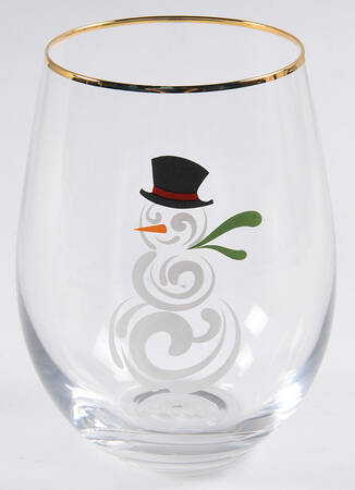 Christmas Night Stemless Wine