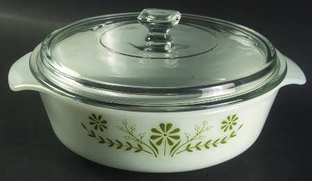 Primrose Dream 1.5 Quart Round Covered Casserole