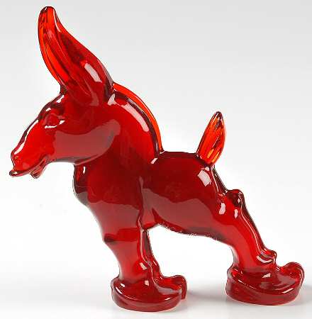 Heisey By Mosser Animals Ruby Donkey