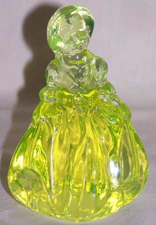 Heisey By Mosser Animals Vaseline Minuet Girl