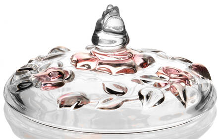 Bella Rosa Pink Candy Dish No Lid