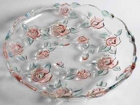 Bella Rosa Pink 13" Round Platter