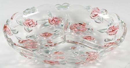 Bella Rosa Pink 13" Round 3 Part Relish