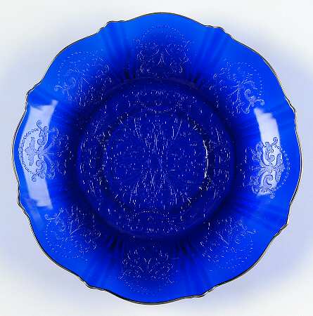 American Sweetheart Cobalt (Sterling Trim) Saucer Only