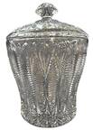 English Fern Biscuit Barrel & Lid