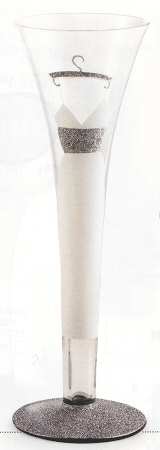 Something Blue Fluted Champagne