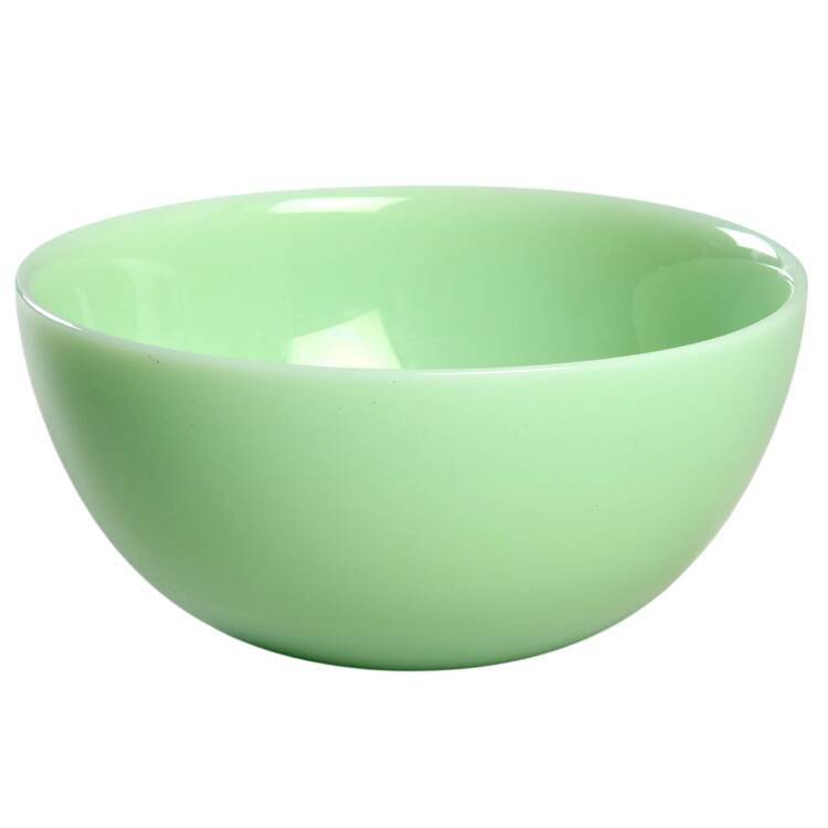 Jadeite-Green Glass 5" Round Bowl
