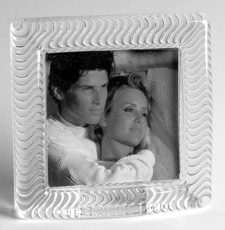 Polished Portraits Frame-Holds 4" X 4" Photo