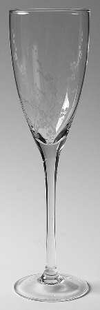 Cherry Blossom Clear Fluted Champagne