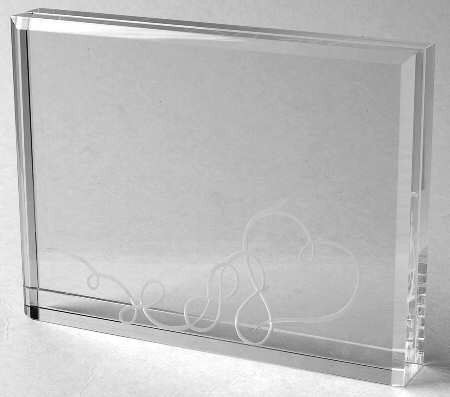 Love Story Frame-Holds 4" X 6" Photo
