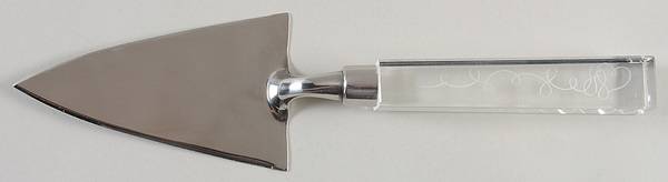 Love Story Cake Server W/Stainless Blade