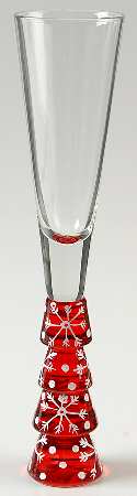 Very Merry Fluted Champagne