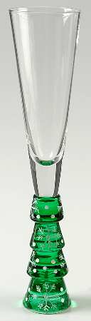Very Merry Fluted Champagne