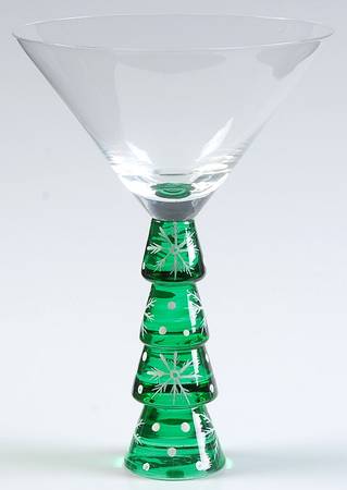 Very Merry Martini Glass