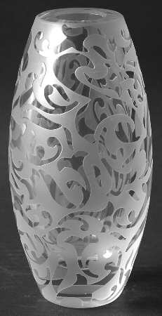 Elise-Clear (Wafer Stem) 8" Bud Vase