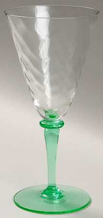 Athena Green Clear (Festoon) by Morgantown