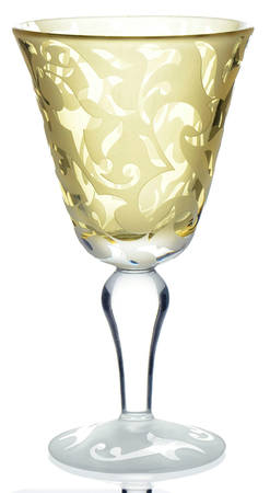 MWC2 (Bulbous Stem) Topaz Water Goblet
