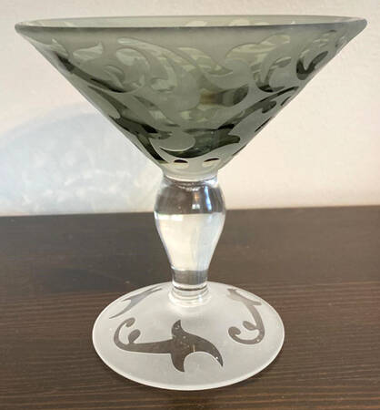 MWC2 (Bulbous Stem) Smoke Martini