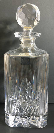 Illusions Square Decanter with Stopper