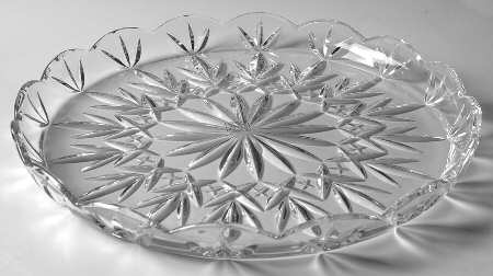 Illusions 11" Round Platter