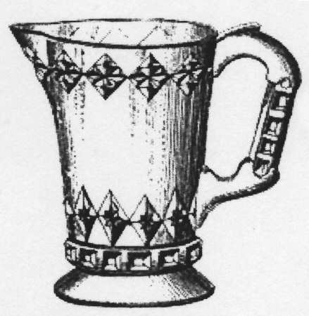 Home Clear Footed Creamer