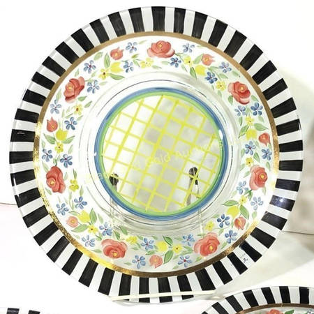 Tattersall Luncheon Plate