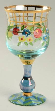 Tattersall Wine Glass