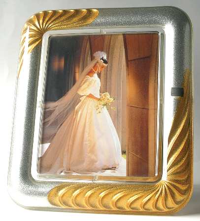 Mystique Brocade Frame-Holds 8" X 10" Photo