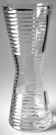 Backgammon 13" Flower Vase