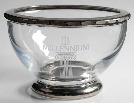 Platinum Millennium 8" Round Bowl
