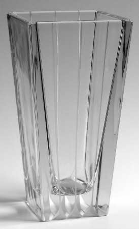 Harlequin 7" Square Vase