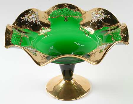 MUR14 13" Round Crimped Bowl